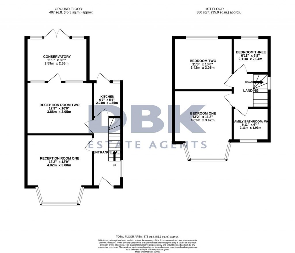 Floorplans For The Greenway, Hounslow, TW4