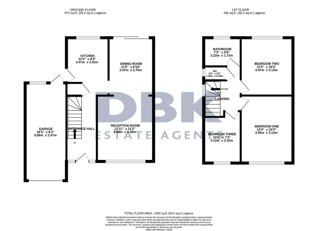 Floorplans For Bulls Bridge Road, Southall, UB2